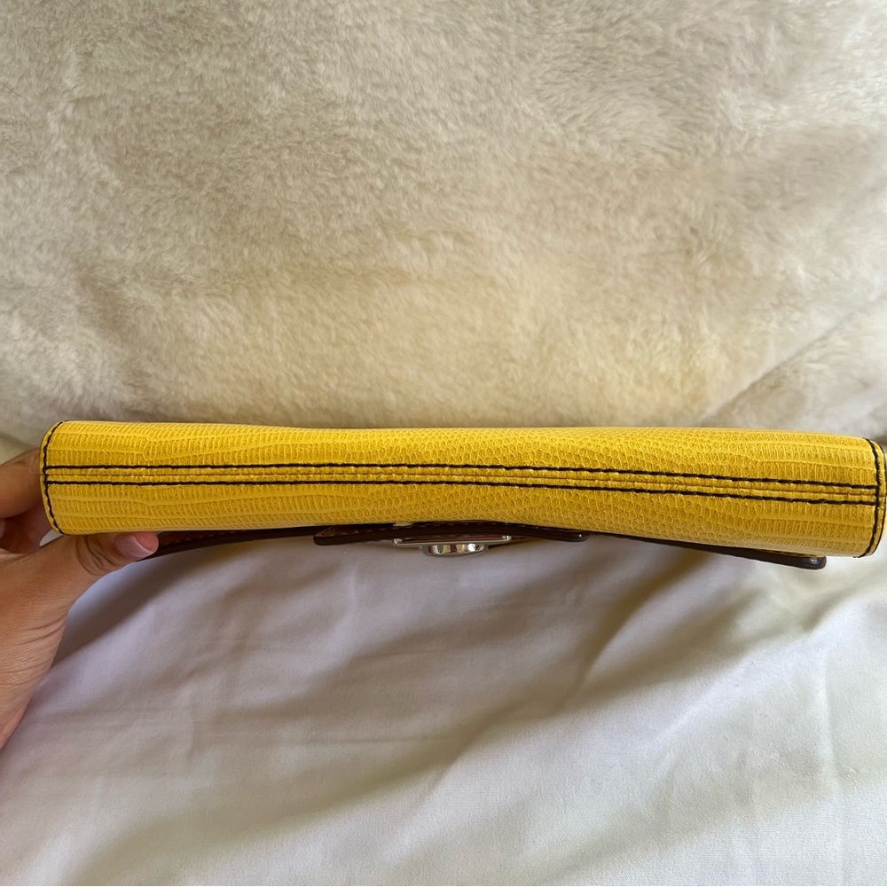 Yellow Banana Republic Clutch - Picture 8 of 10